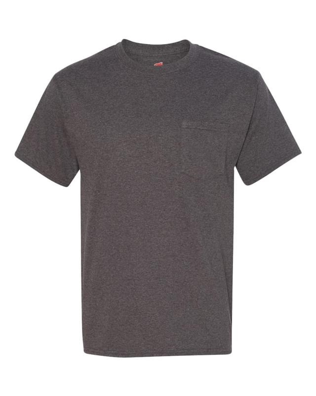 Tagless T-Shirt with a Pocket