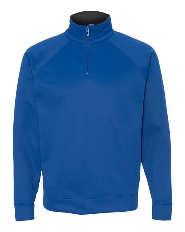 Dri-Power® Sport Quarter-Zip Cadet Collar Sweatshirt