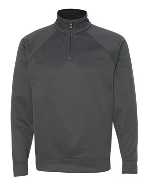Dri-Power Sport Quarter-Zip Cadet Collar Sweatshirt