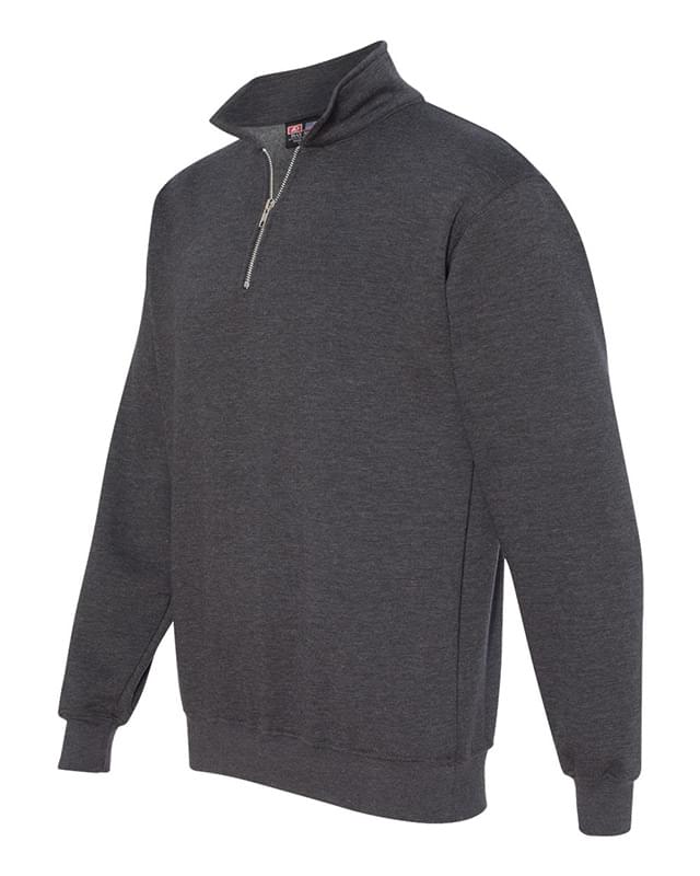 USA-Made Quarter-Zip Pullover Sweatshirt