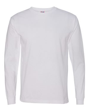 USA-Made 100% Cotton Long Sleeve T-Shirt