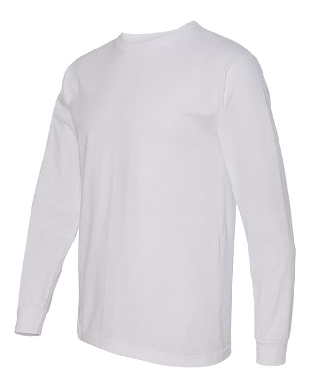 USA-Made 100% Cotton Long Sleeve T-Shirt