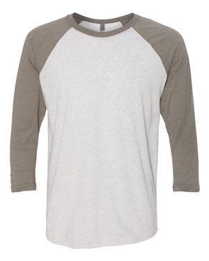 Unisex Tri-Blend Three-Quarter Sleeve Baseball Raglan Tee