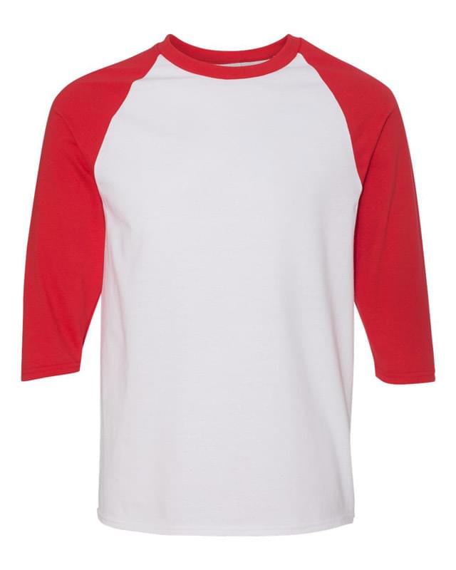 Gildan&#174; Heavy Cotton&#153; 3/4-Sleeve Raglan T-Shirt