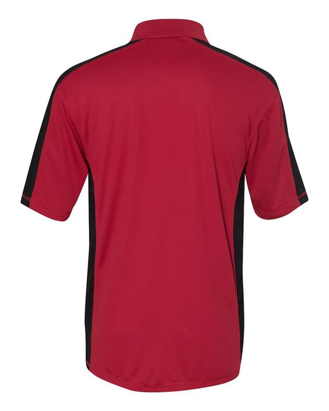 Colorblocked Moisture Free Mesh Sport Shirt