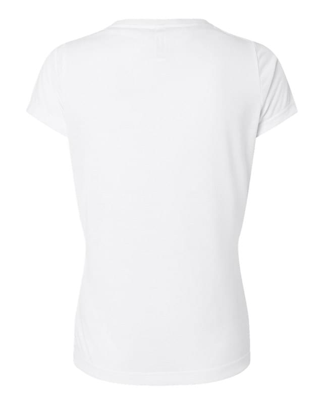 Women's Polyester Sublimation V-Neck Tee