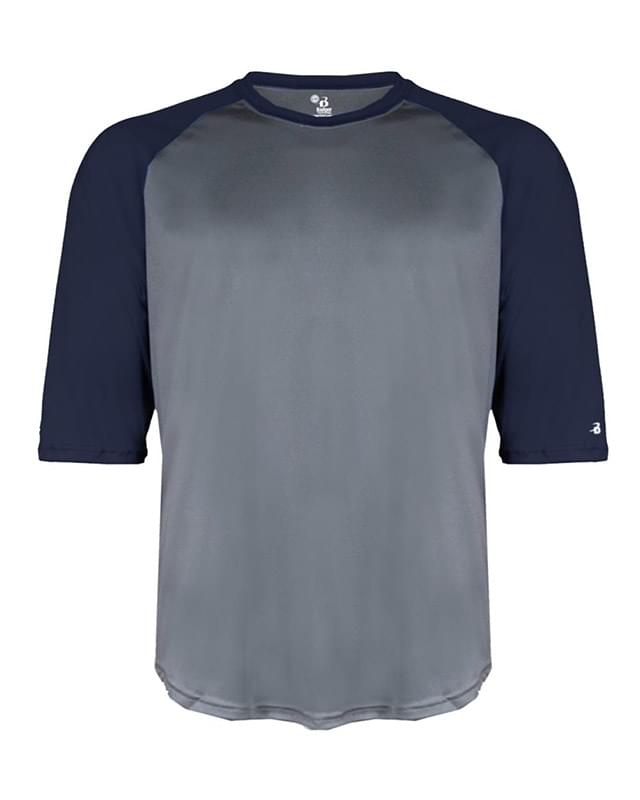 Youth B-Core 3/4 Sleeve Baseball T-Shirt