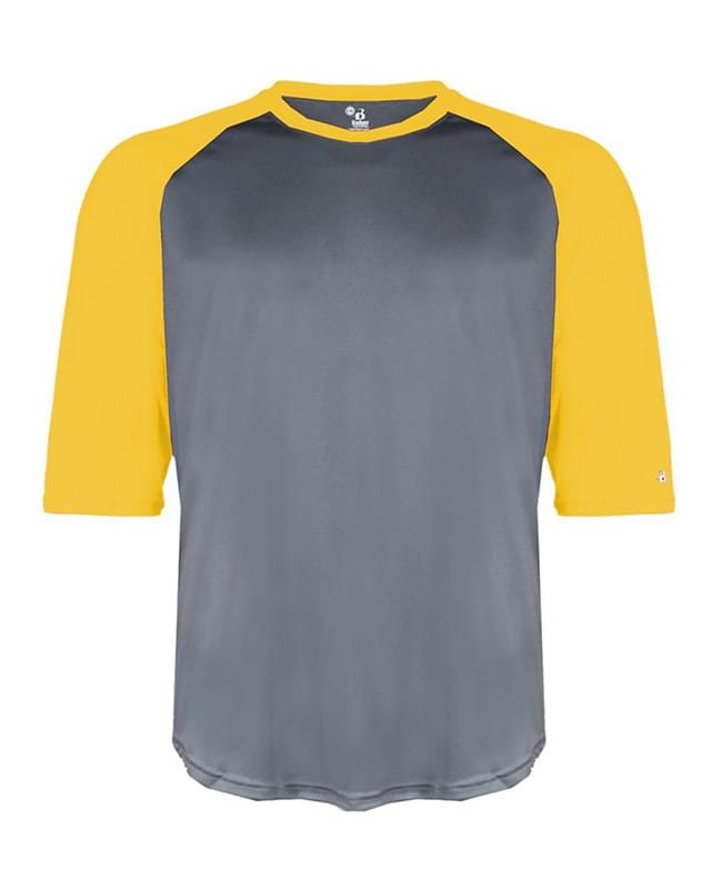 B-Core Three-Quarter Sleeve Baseball T-Shirt