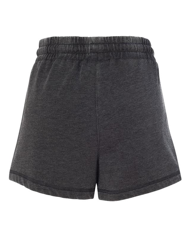 Women's Enzyme-Washed Rally Shorts