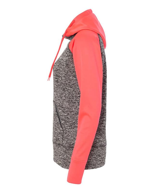 Women’s Colorblocked Cosmic Fleece Hooded Sweatshirt