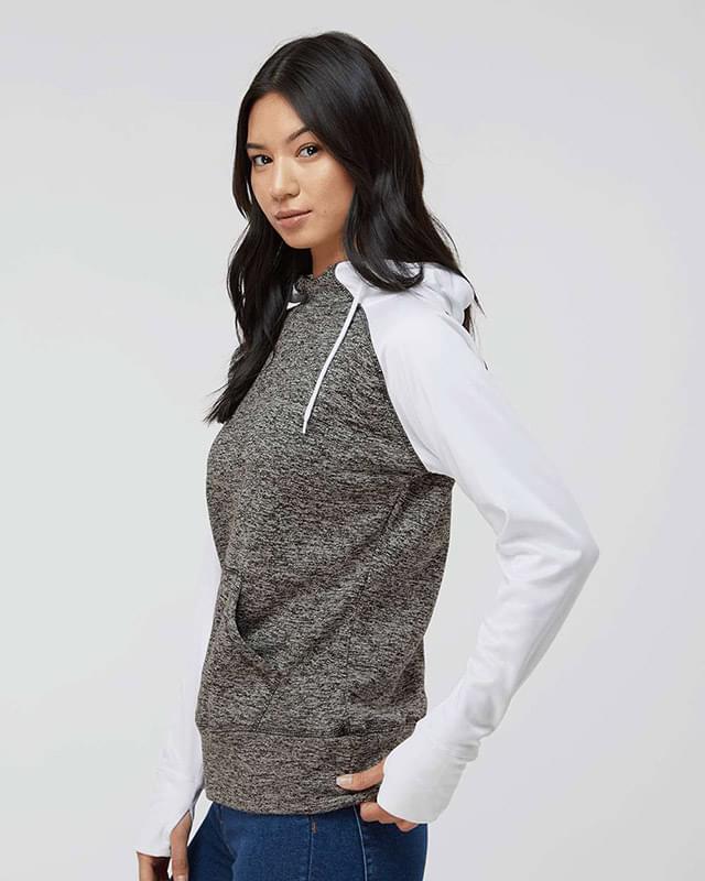 Women’s Colorblocked Cosmic Fleece Hooded Sweatshirt