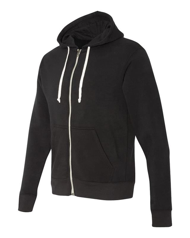 Triblend Hooded Full-Zip Sweatshirt