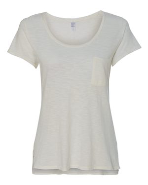 Women's Washed Slub Favorite Pocket T-Shirt