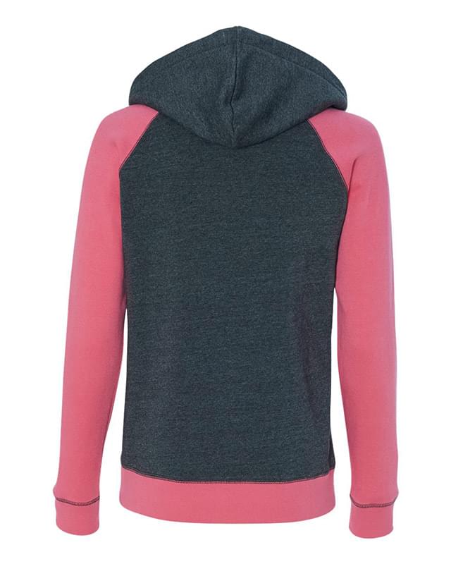 Women's Harper Raglan Hooded Pullover Sweatshirt