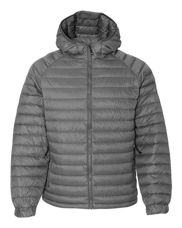 32 Degrees Hooded Packable Down Jacket