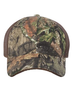 Washed Brushed Mesh Cap