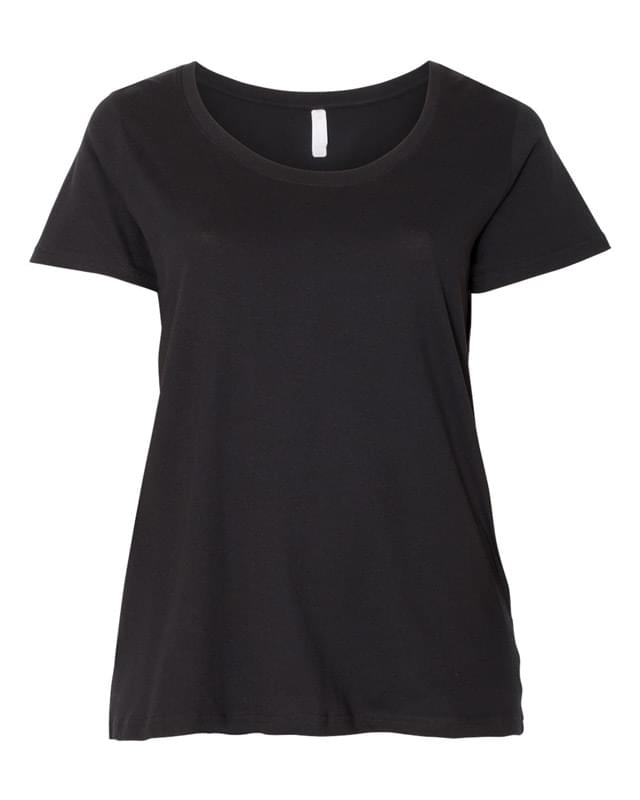 Curvy Collection Women's Scoopneck Tee