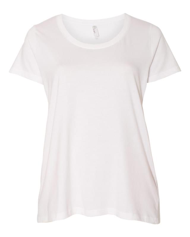 Curvy Collection Women's Scoopneck Tee