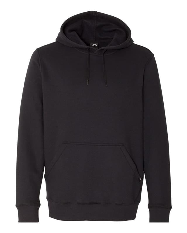 Cotton Blend Hooded Pullover Sweatshirt