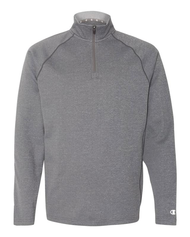 Colorblocked Performance Quarter-Zip Sweatshirt