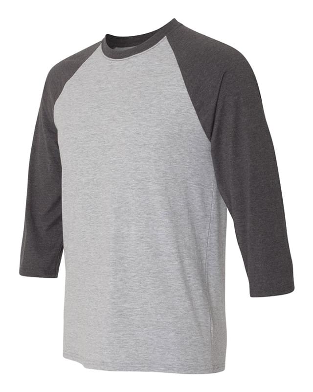 X-Temp™ Three-Quarter Sleeve Baseball T-Shirt X-Temp™ Three-Quarter Sleeve Baseball T-Shirt