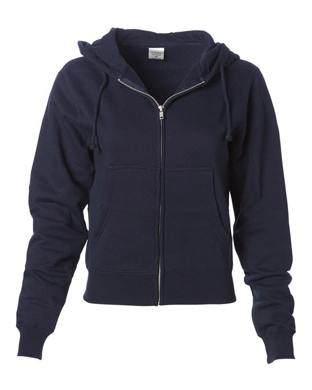 Independent Trading Co.® Custom Women's Zip Hooded Sweatshirt