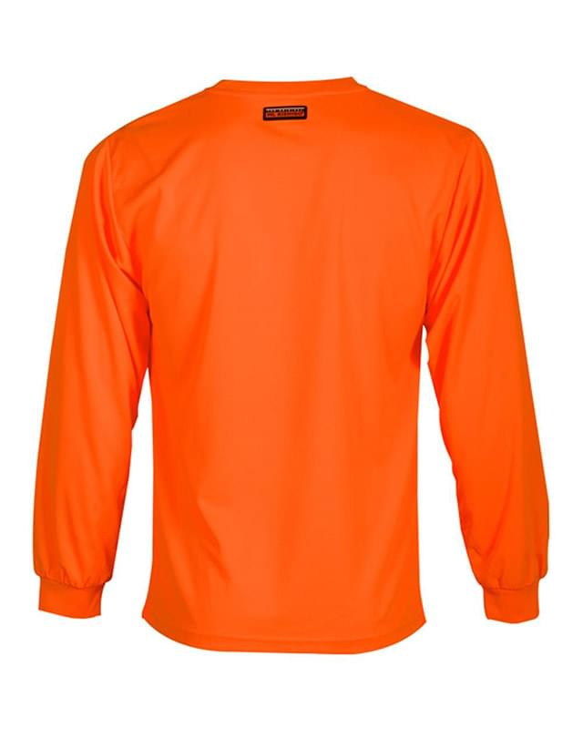 Microfiber Polyester Long Sleeve T-Shirt