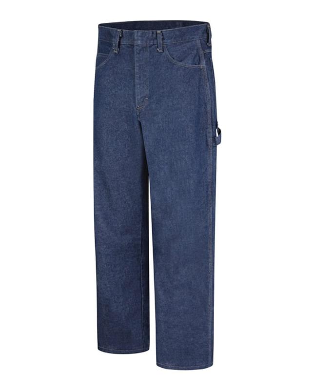 Flame Resistant Pre-Washed Denim Dungaree