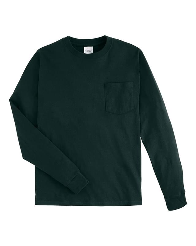 Authentic Long Sleeve Pocket T-Shirt