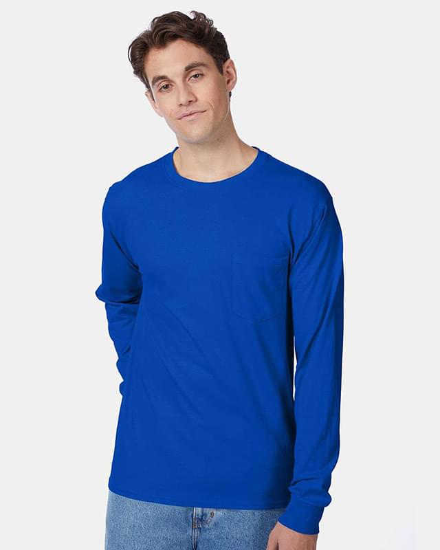 Authentic Long Sleeve Pocket T-Shirt Authentic Long Sleeve Pocket T-Shirt