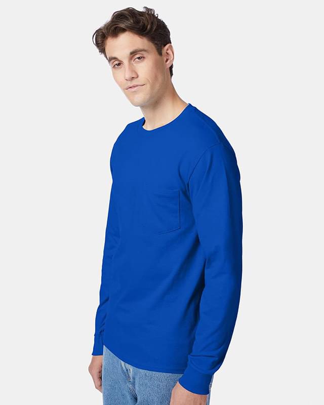 Authentic Long Sleeve Pocket T-Shirt Authentic Long Sleeve Pocket T-Shirt