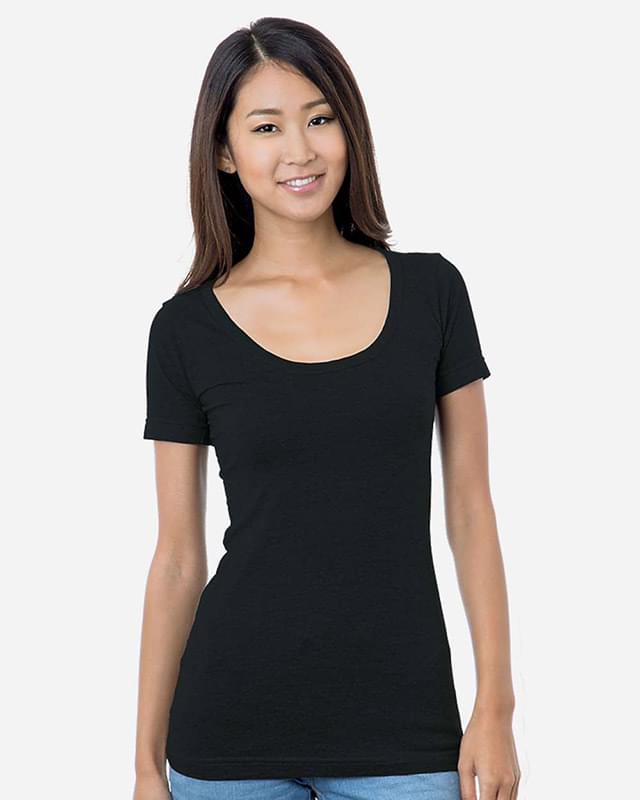 Women's USA-Made Scoop Neck T-Shirt