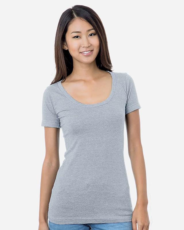 Women's USA-Made Scoop Neck T-Shirt