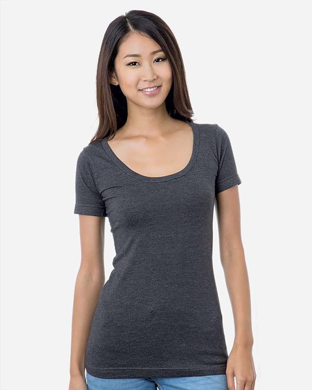Women's USA-Made Scoop Neck T-Shirt