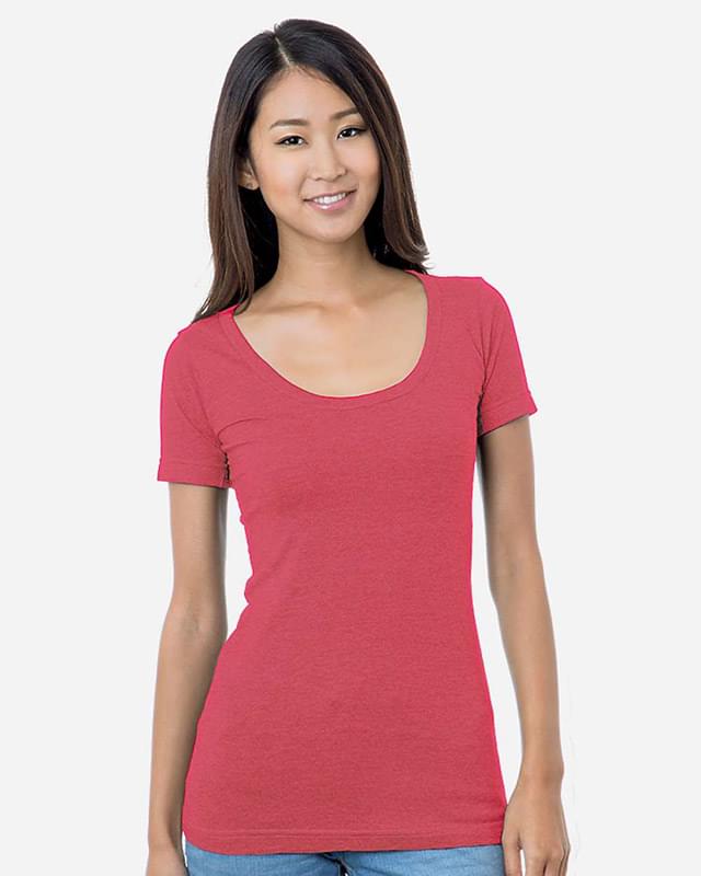 Women's USA-Made Scoop Neck T-Shirt