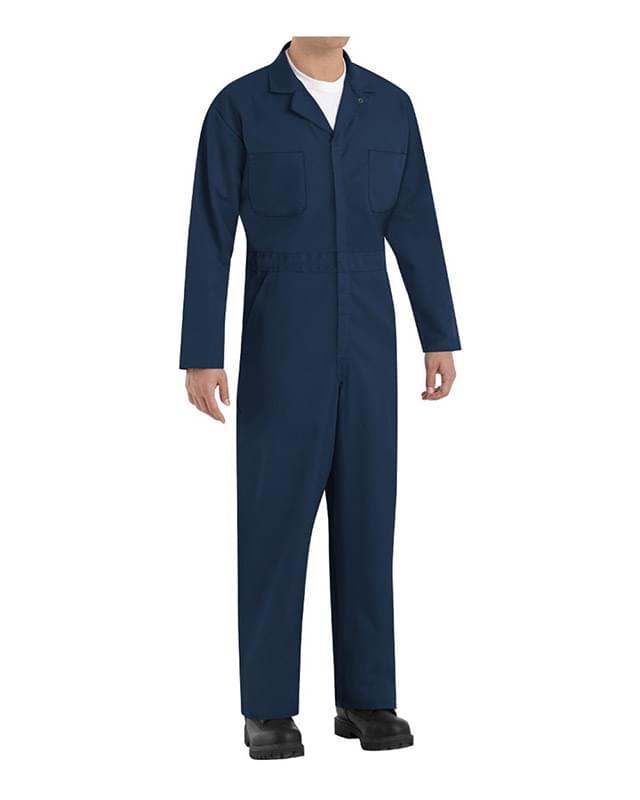 Twill Action Back Coverall Long Sizes
