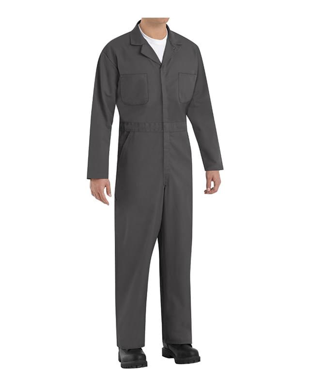 Twill Action Back Coverall Long Sizes