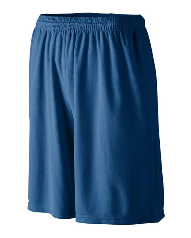 Longer Length Wicking Shorts with Pockets
