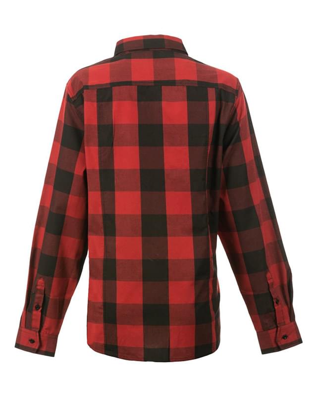 Women's Buffalo Plaid Long Sleeve Shirt