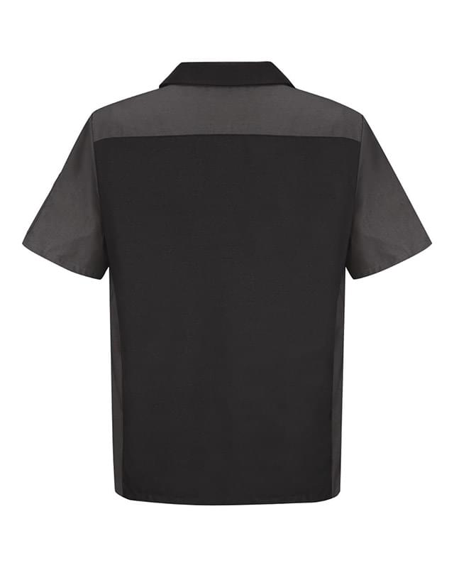 Short Sleeve Automotive Crew Shirt - Long Sizes