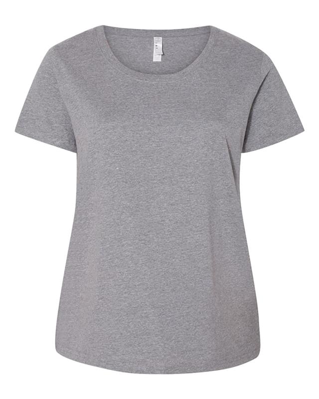 Curvy Collection Women's Scoopneck Tee