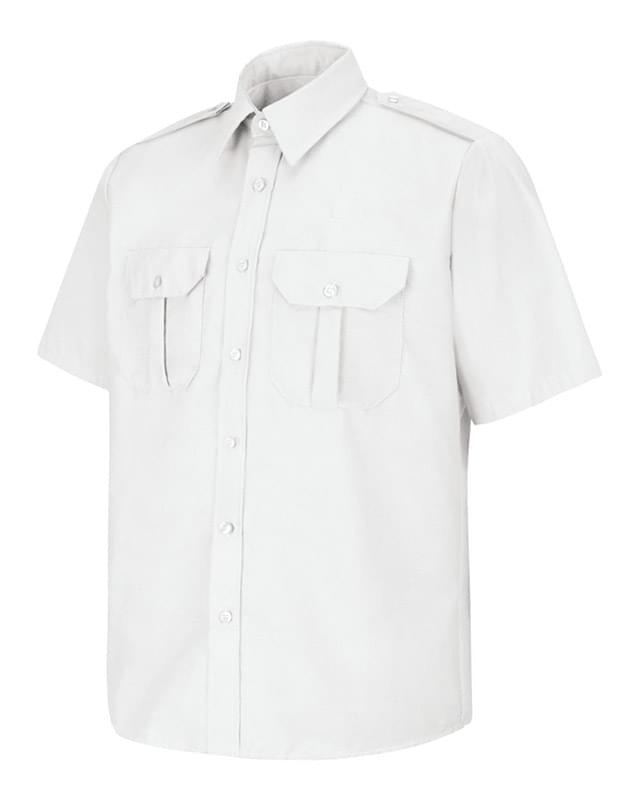 Men's Short Sleeve Security Shirt Long Sizes