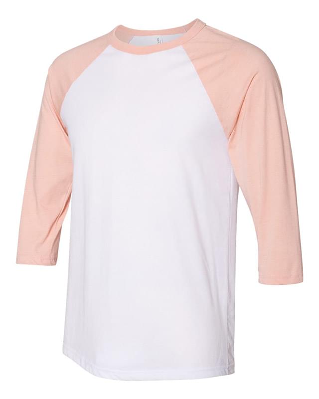 Unisex Three-Quarter Sleeve Baseball T-Shirt