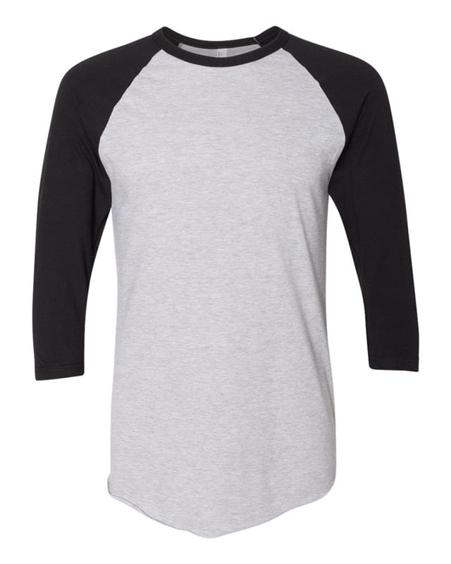 50/50 Three-Quarter Sleeve Raglan T-shirt