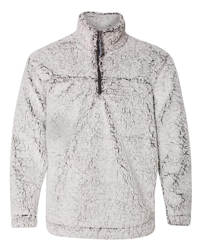 Unisex Sherpa Quarter-Zip Pullover