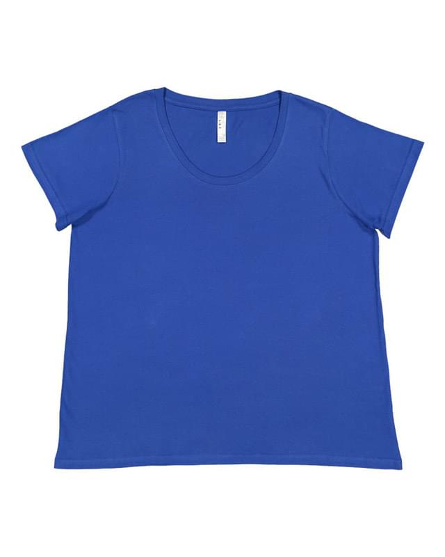 Curvy Collection Women's Scoopneck Tee