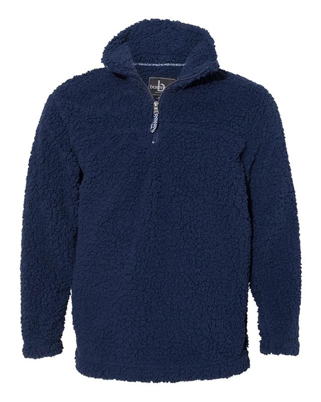 Unisex Sherpa Quarter-Zip Pullover