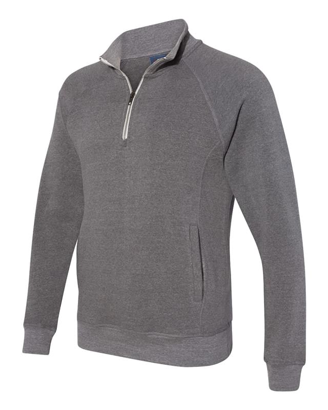 Triblend 1/4 Zip Pullover Sweatshirt