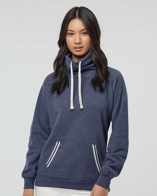 Women’s Relay Cowl Neck Sweatshirt