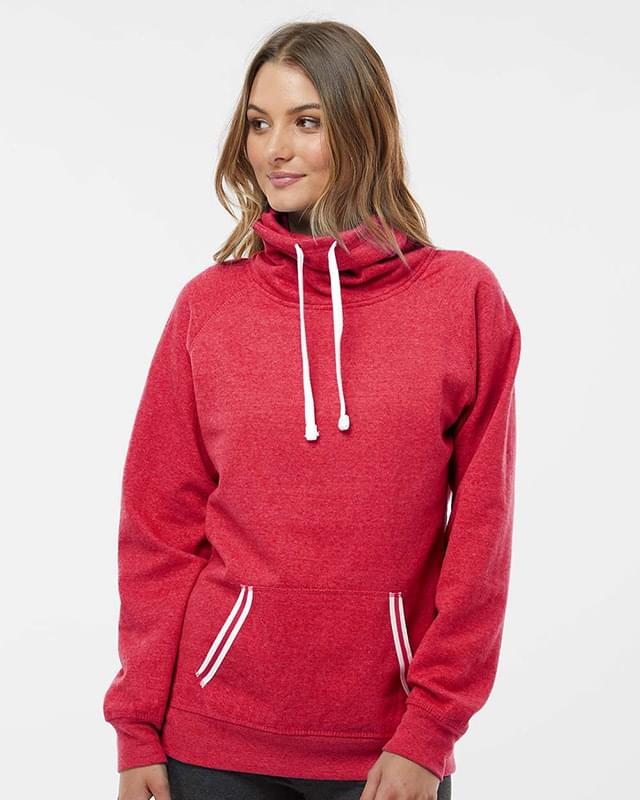 Women’s Relay Cowl Neck Sweatshirt